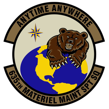 635th Materiel Maintenance Support Squadron Patch