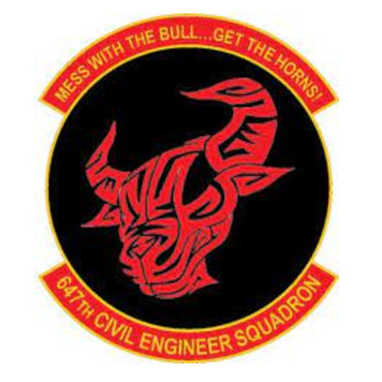 647th Civil Engineer Squadron Patch