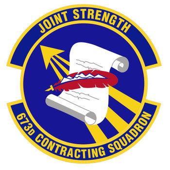 673rd Contracting Squadron Patch