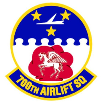 700th Airlift Squadron Patch