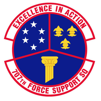 707th Force Support Squadron Patch