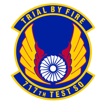 717th Test Squadron Patch