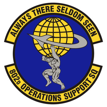 802nd Operations Support Squadron Patch