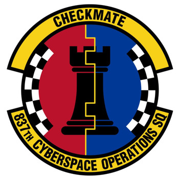 837th Cyberspace Operations Squadron Patch