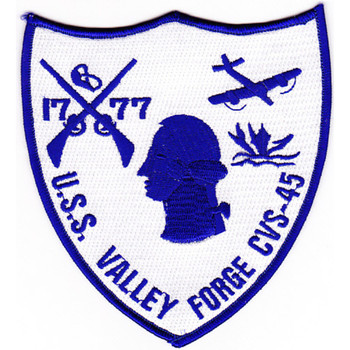 USS Valley Forge CVS-45 US Navy Aircraft Carrier Patch