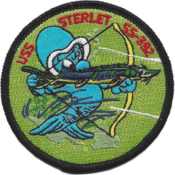 USS Sterlet SS-392 US Navy Submarine Patch