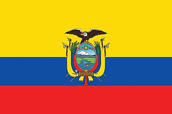 Ecuador Flag Patch