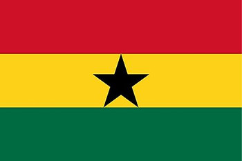 Ghana Flag Patch