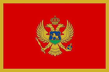 Montenegro Flag Patch