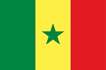 Senegal Flag Patch