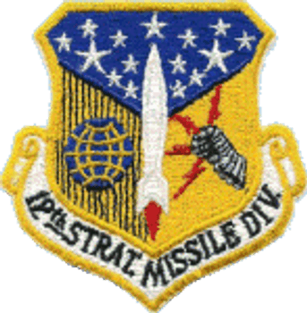 12th Strategic Missile Division Patch