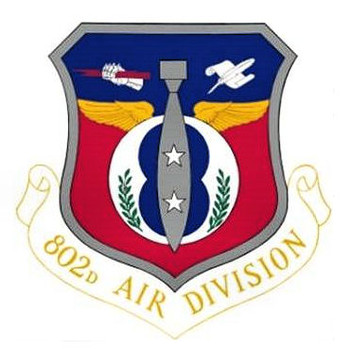 802nd Air Division Patch