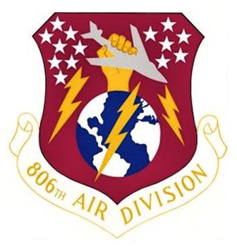 806th Air Division Patch