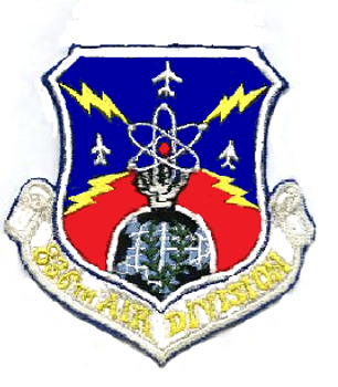 836th Air Division 1958 Patch