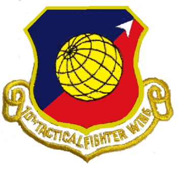10th Tactical Fighter Wing Patch