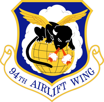 94th Airlift Wing Patch
