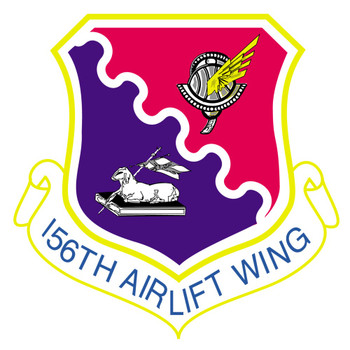 156th Airlift Wing Patch