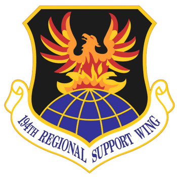 194th Regional Support Wing Patch
