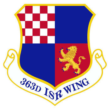363rd Intelligence, Surveillance and Reconnaissance Wing Patch