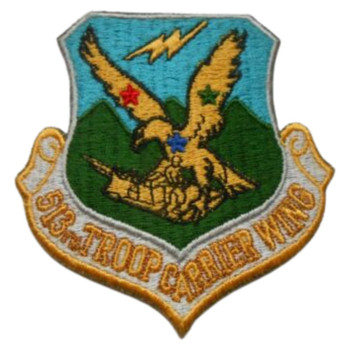 513th Troop Carrier Wing Patch
