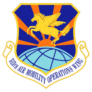 515th Air Mobility Operations Wing Patch