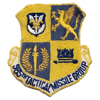 585th Tactical Missile Group Patch