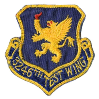 3246th Test Wing Patch