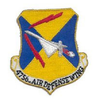 4756th Air Defense Wing (Training) Patch