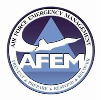 AFEM Air Force Emergency Management  Patch