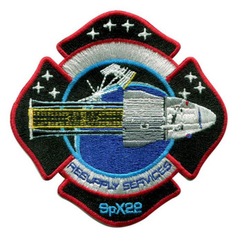 CRS SpaceX 22 Patch