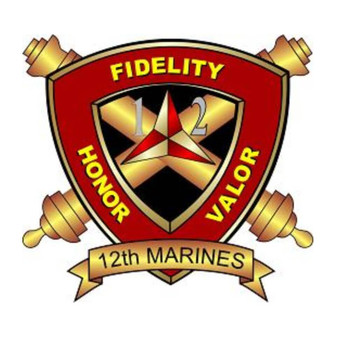 12th Marine Regiment, USMC Patch