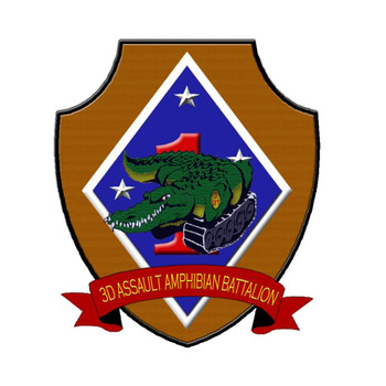 3rd Assault Amphibian Battalion, USMC Patch
