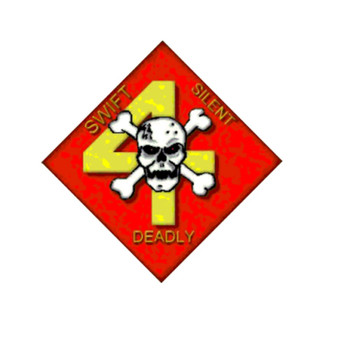 4th Reconnaissance Battalion, USMC Patch