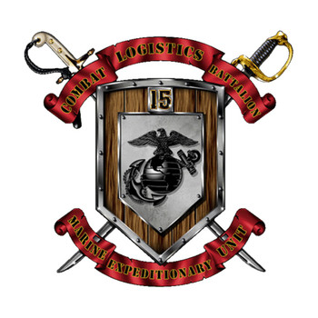 15th Combat Logistics Battalion, USMC Patch