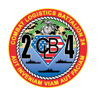 24th Combat Logistics Battalion, USMC Patch