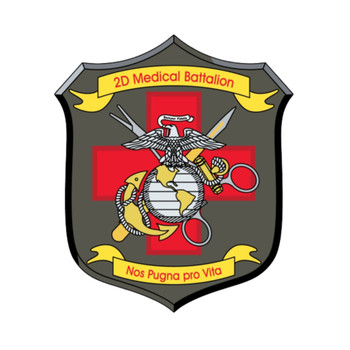 2nd Medical Battalion, USMC Patch