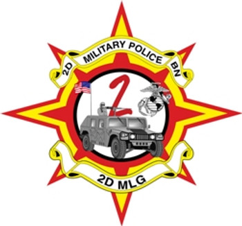 2nd Military Police Battalion, USMC Patch