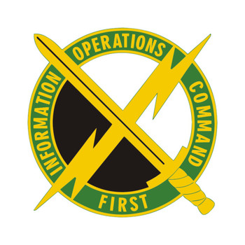 1st Information Operations Command, US Army Patch