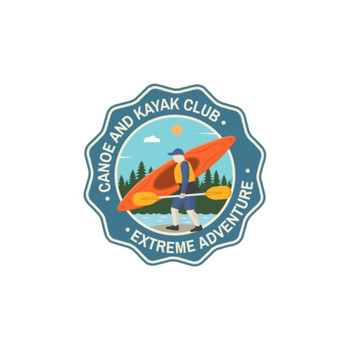 Canoe and Kayak Extreme Adventure Camp Patch