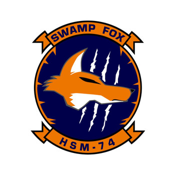 HSM-74 "Swamp Fox" US Navy Helicopter Maritime Strike Squadron Patch