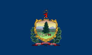 Vermont State Flag Patch