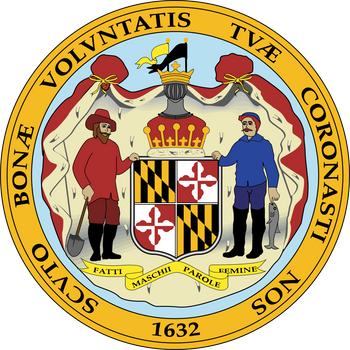 Maryland State Seal Patch