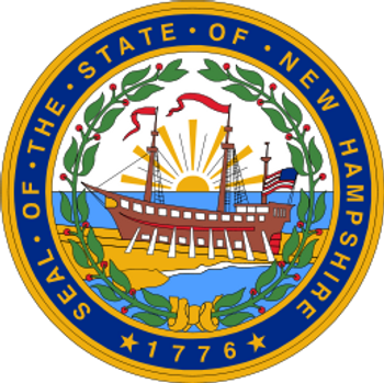 New Hampshire State Seal Patch