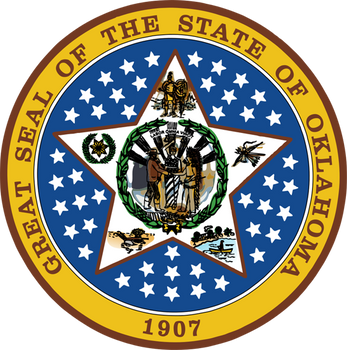 Oklahoma State Seal Patch