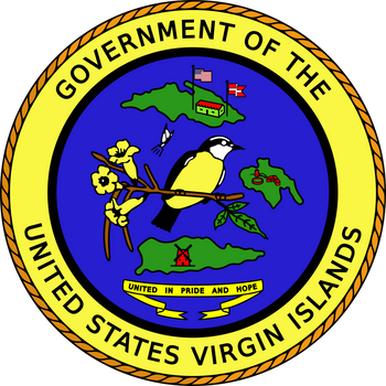 United States Virgin Islands State Seal Patch