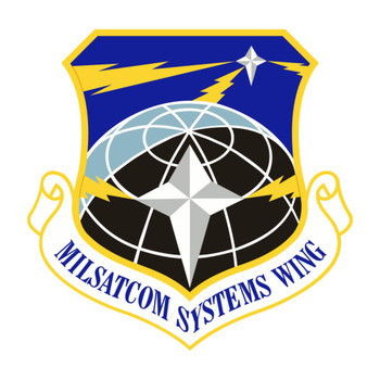 Military Satellite Communications Wing Patch