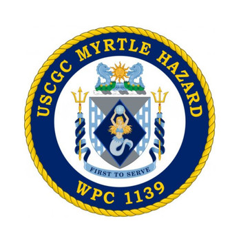 USCGC Myrtle Hazard (WPC-1139) Patch