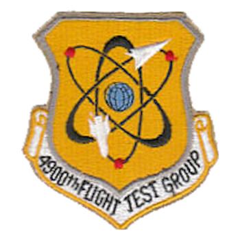 4900th Flight Test Group Patch