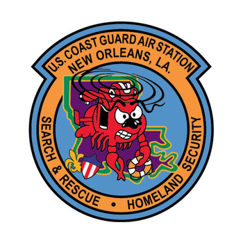 US Coast Guard Air Station New Orleans Patch