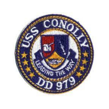 USS Conolly DD-979 US Navy Destroyer Patch